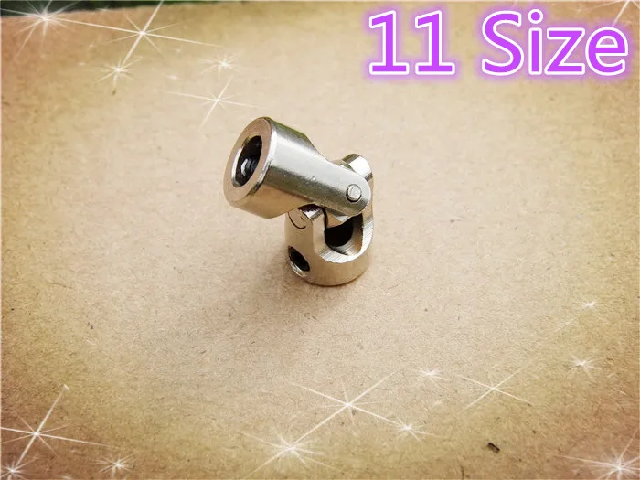

1pcs K605B RC Car Boat Model Universal Coupler Joint Coupling Steel Shaft Connector Crossing 11 Styles Shaft DIY Toy Sell A Loss