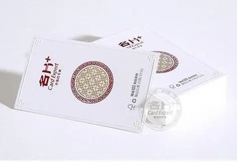 

Custom Creative Design Brown Kraft Paper Golden Hot Stamping Business Card