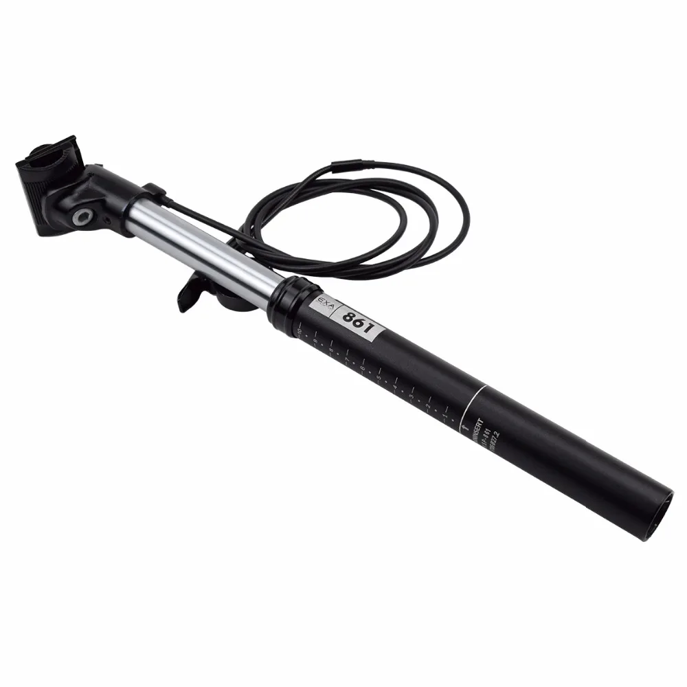 KS KindShock EXAFORM 27,2/30,9/31,6 мм дистанционный рычаг Управление MTB велосипедная подседельная труба 100 мм путешествия горный велосипед Регулируемый подседельный штырь