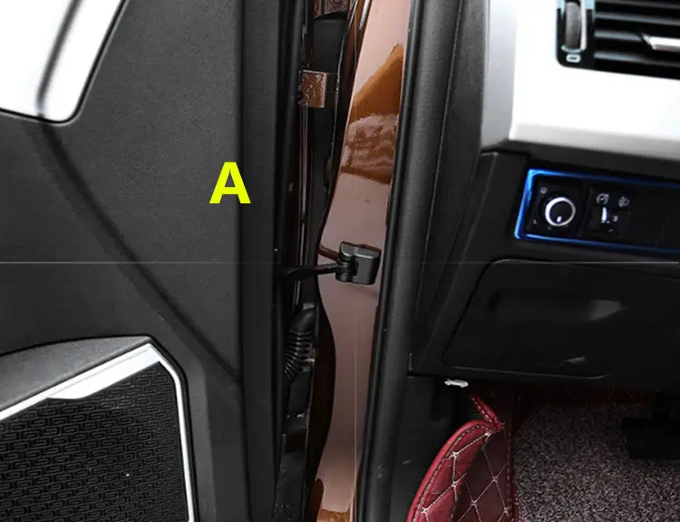 Для Geely Atlas, Boyue, NL3, внедорожник, протон X70, Emgrand X7 спортивные, автомобильный ограничитель открывания двери обложка, дверной замок с пряжкой