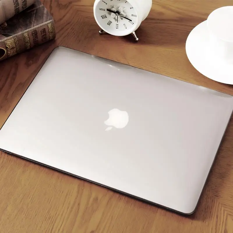 4 в 1 кристально прозрачный чехол для Apple macbook Air Pro с Retina 11 12 13 15 дюймов тонкий Macbook 3