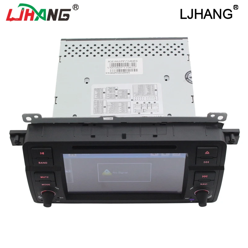 LJHANG 7 дюймов 1 Автомобильный dvd плейер din для BMW E46 M3 MG ZT Rover 75 Авто Радио Стерео Аудио