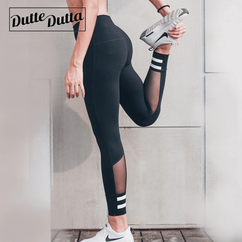 Леггинсы Duttedutta спортивные женские штаны для занятий фитнесом йогой бега