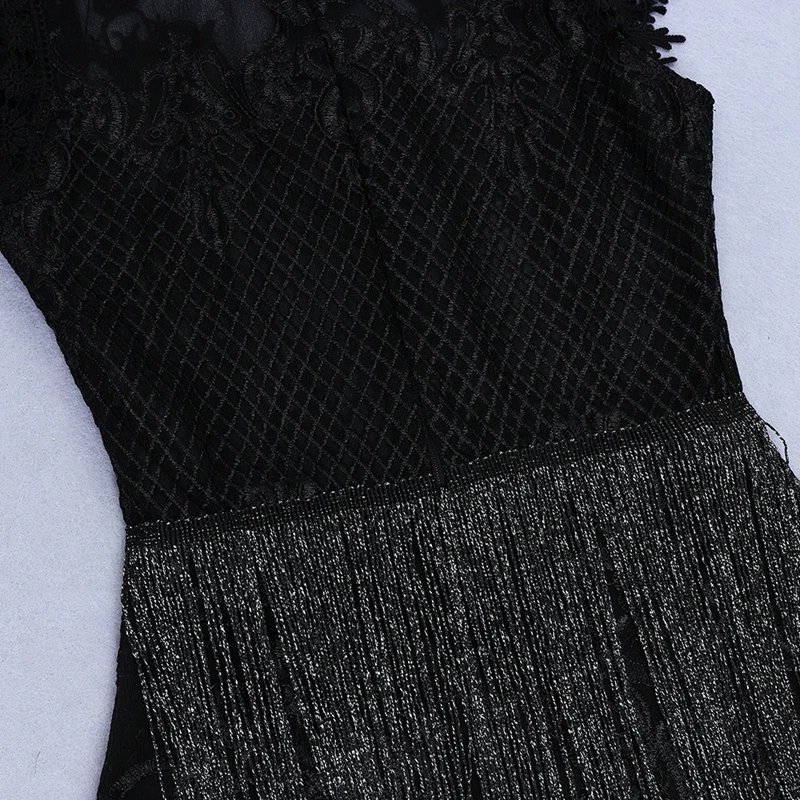 INDRESSME, новинка, модное сексуальное женское платье без рукавов, Сетчатое, с открытой спиной, с кисточками, кружевное, облегающее, вечерние, для клуба, летнее платье, Vestidos, Лидер продаж