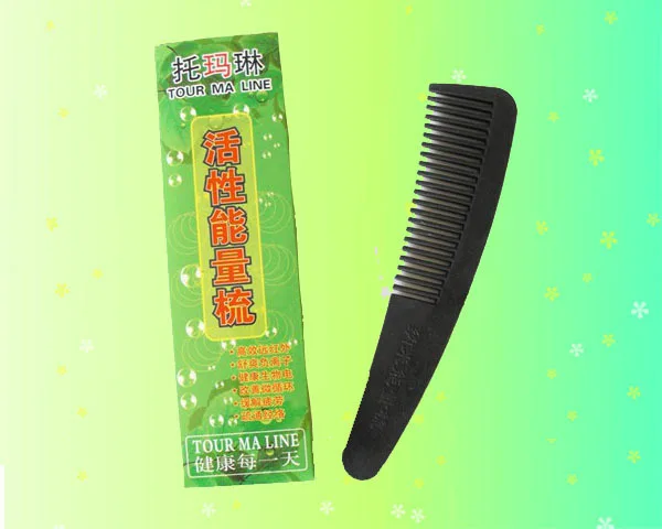 Турмалиновая Магнитная расческа для волос нано Массажная Расческа с розничной
