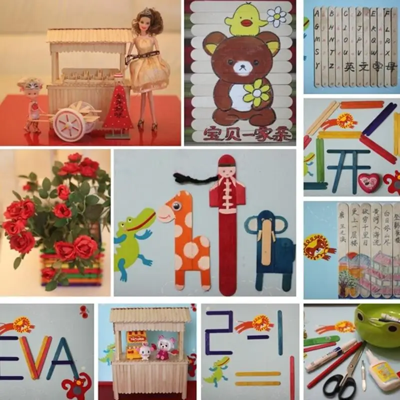 50 шт. хит продаж деревянные палочки для развития интеллекта Обучающие игрушки