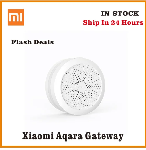 Flash deals Xiaomi Aqara хаб aqara шлюз с RGB светодиодный ночной Светильник умный рабочий с для Apple Homekit и xiaomi Smart home App - Цвет: Flash deals