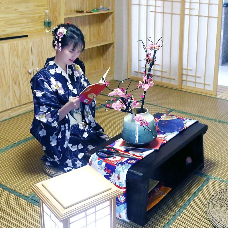 Женский традиционный японский костюм кимонос японское кимоно юката для косплея