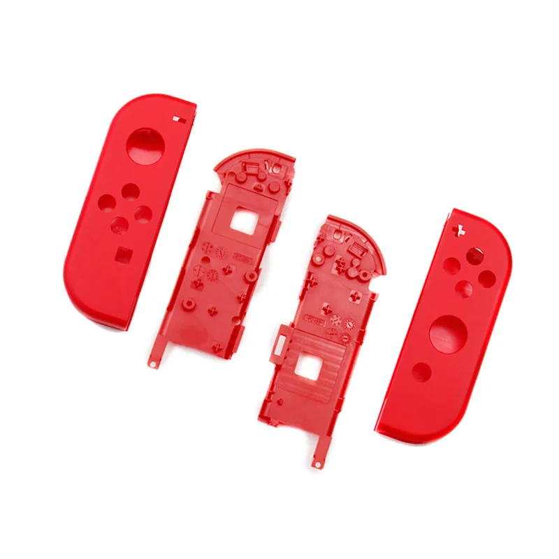 Mario Red Полный чехол Корпус для NS Switch Joy-con левый и правый джойстик Замена Joytick LR запчасти - Цвет: Mario Red