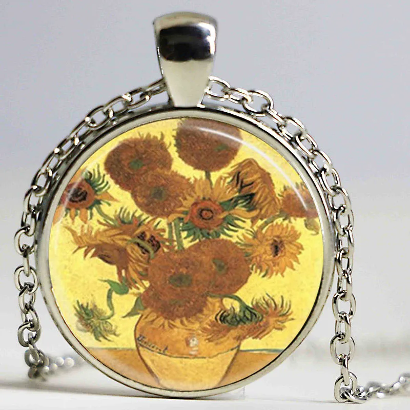 Оптовая торговля Ван стекло купольное ожерелье Гог Гога ювелирные изделия