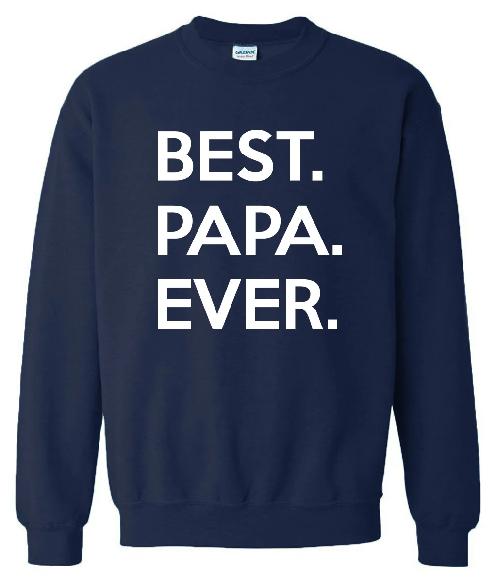 Модная мужская Спортивная Толстовка PAPA EVER 2019 флисовая Повседневная с круглым