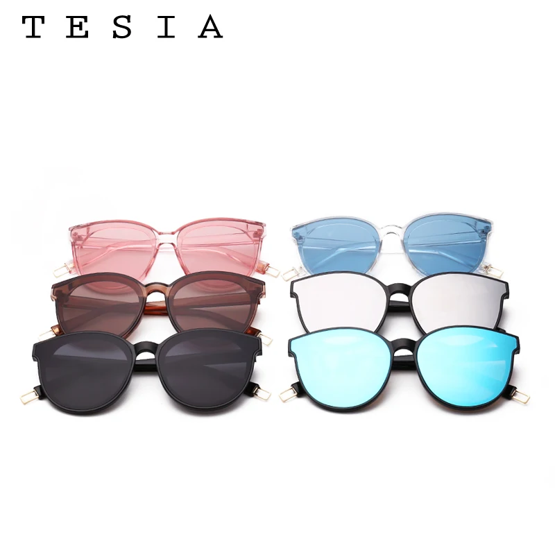 Очки для чтения TESIA женские большие солнцезащитные очки желеобразного цвета