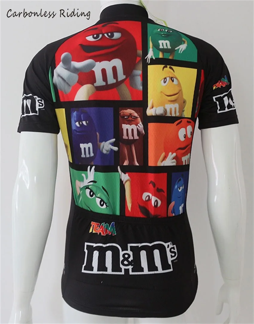 Мужская велосипедная майка MMs черная быстросохнущая одежда с коротким рукавом