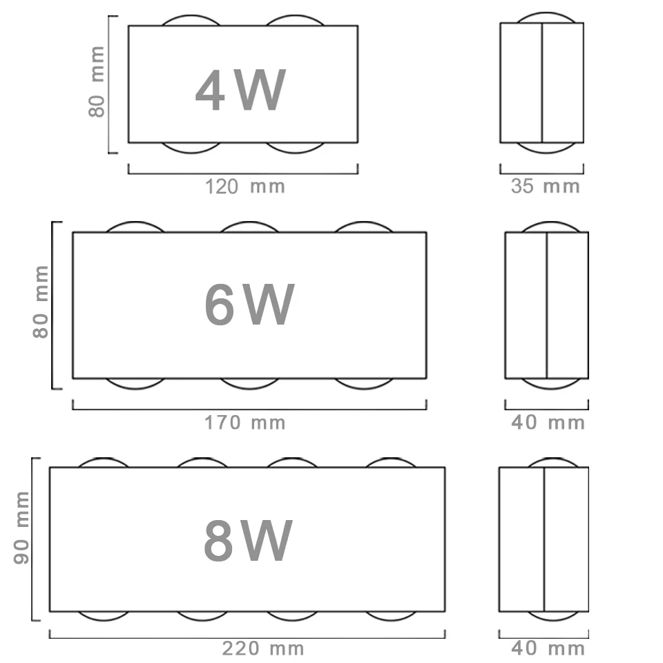 Настенный светодиодный светильник в скандинавском стиле 4 Вт 6 8 | Лампы и