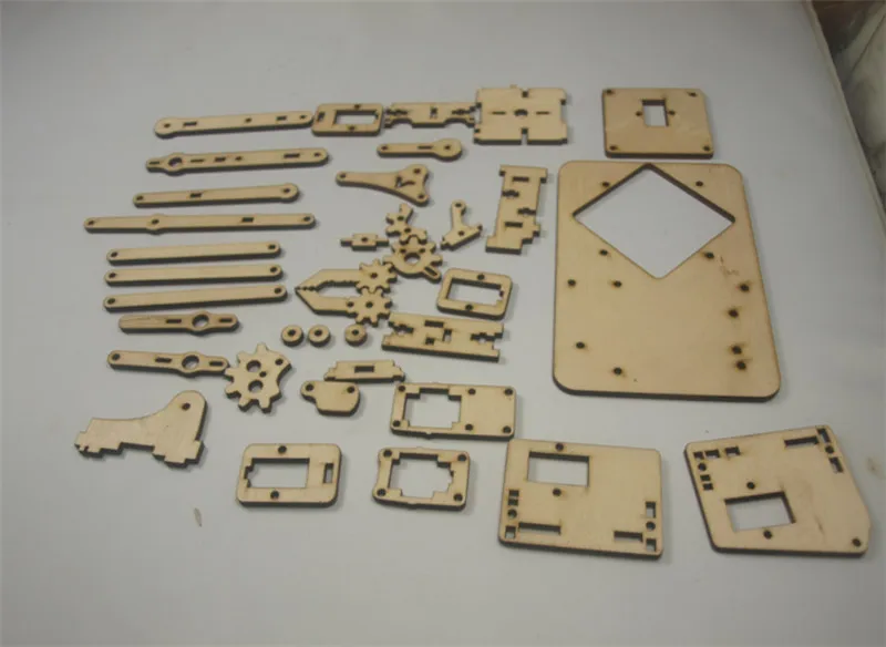 Fussor для DIY MeArm ваш робот v1.0 лазерная резка деревянный набор толщина 3 мм карманный