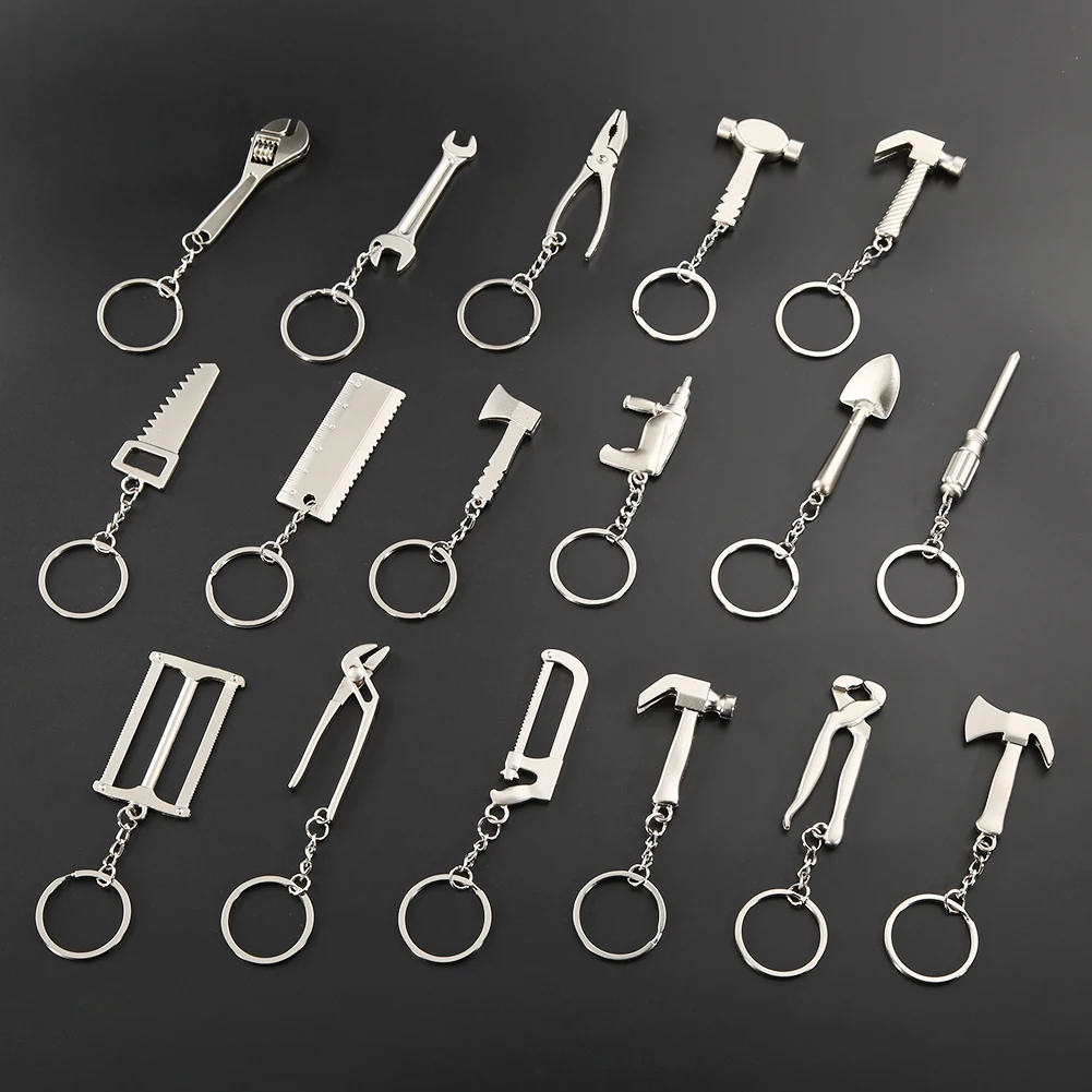 Wrench Spanner Key Chain Car Bag Keyring Chaveiros Criativos Tool Style Metal Keychain Bijoux | Украшения и аксессуары