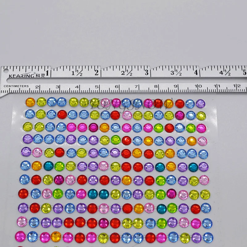 646 шт./лист самоклеящиеся наклейки 5 мм |