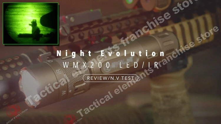 Element Airsoft WMX200 тактический флэш-Светильник ИК лазерный светильник охотничий флэш-светильник WMX200 страйкбол стробоскоп оружие пистолет светильник NE04014