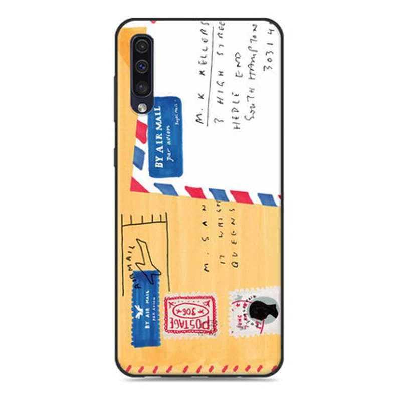 Чехол для Samsung Galaxy A50 чехол SamsungA50 силиконовая задняя крышка телефона A 50 A505 A505F