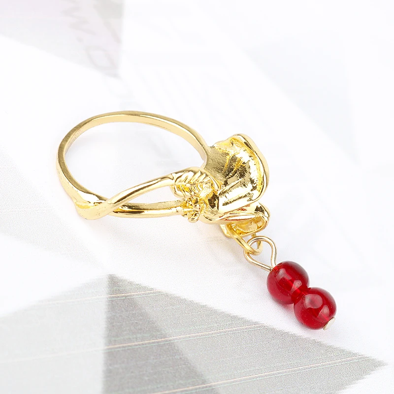 Ювелирные украшения с эмалью dongsheng изображением красавицы и чудовища розы