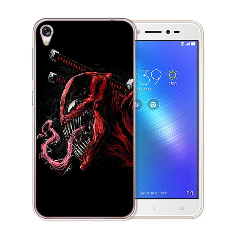 Joker venom marvel Человек-паук Железный человек для Asus Zenfone Live ZB501KL Max 3 4 Pro M1 ZB602KL ZC520KL ZC520TL