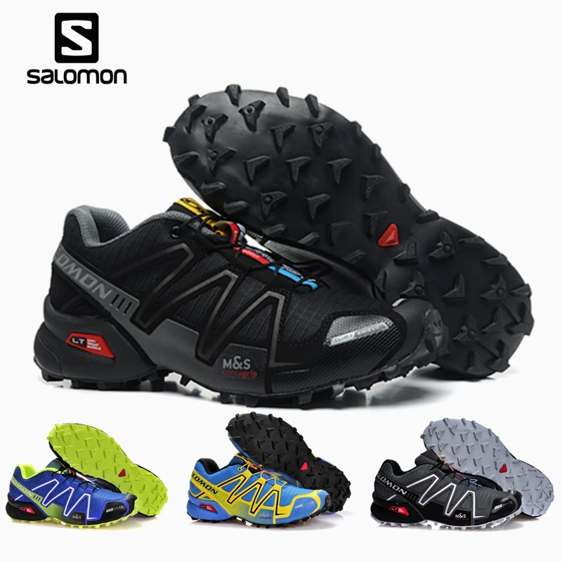 Salomon Скорость Крест 3 CS Мужская Уличная обувь Восхождение пеший Туризм Спортивные