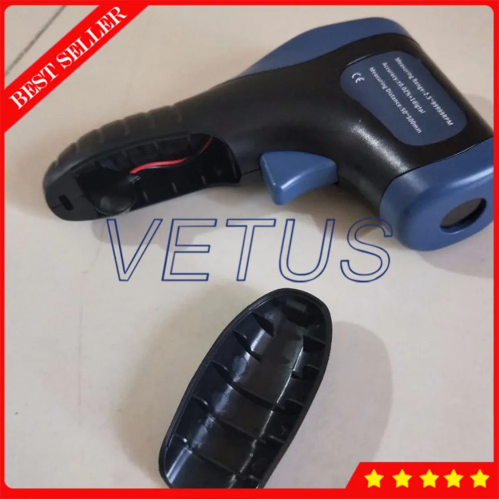 Цифровой лазерный тахометр Ручной бесконтактный прибор для измерения скорости