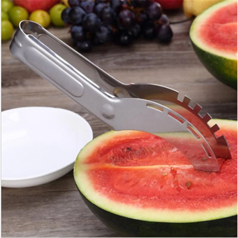 LIRUIKA Watermelon Slicer Kitchen Gadgets Stainless Steel Fruit Cutter Melons Knife Fast Cutting Tools | Дом и сад