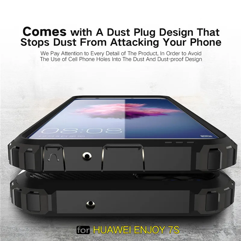 Прочный гибридный защитный чехол для Huawei Honor V30 Nova 6E 3i Mate 30 20 Lite 5i 9x Y6 Pro 2019 - купить