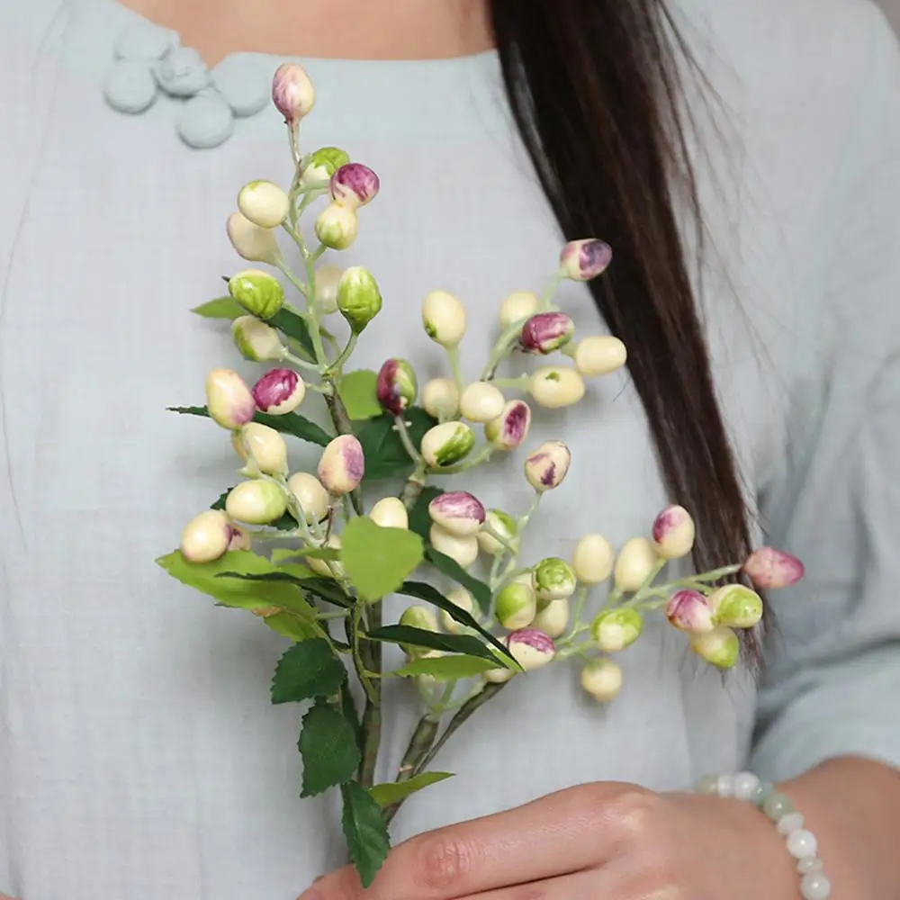 Один фасоли моделирование искусственный цветок растение поддельный с цветочным