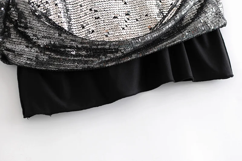 2019 новые модные женские туфли расшитые блестками без рукавов шифоновый жилет