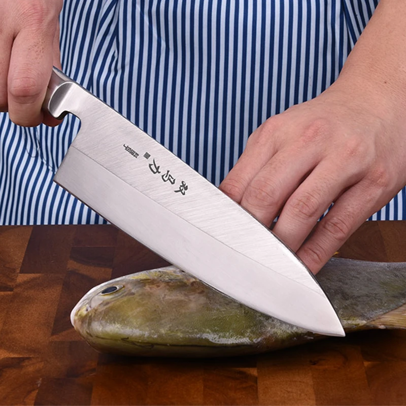 Shuangmali японский Ножи сашими суши Кухня лососевых рыб филетировочная Сталь Кливер
