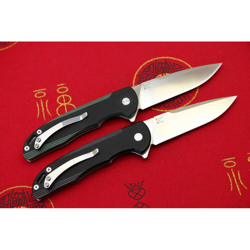 Складной нож TIGEND CF1010 Flipper карманный кухонный резец с лезвием D2 G10 и стальной