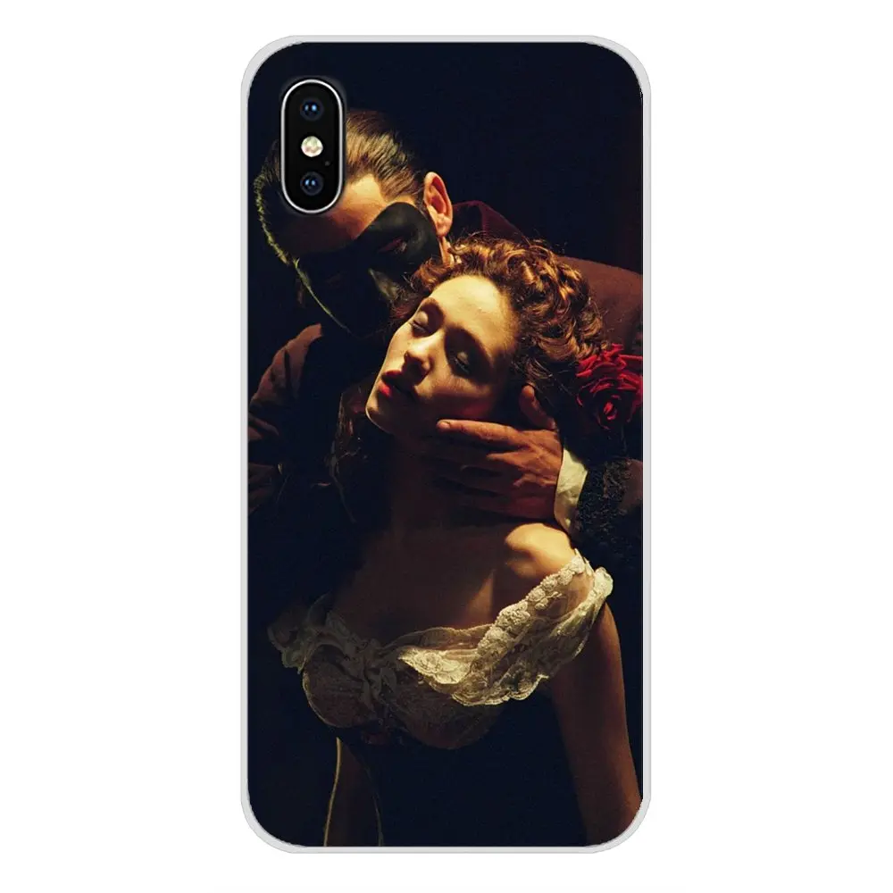 ТПУ чехлы накладки для Samsung Galaxy S4 S5 MINI S6 S7 edge S8 S9 S10 Plus Note 3 4 5 8 9 The Phantom of the Opera Love Mask