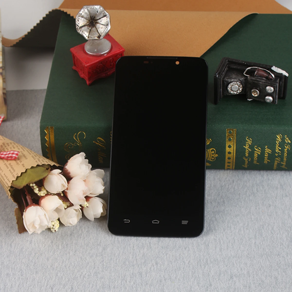 Ocolor для zte Grand memo N5 N9520 V9815 ЖК-дисплей и Сенсорный экран с рамкой в сборе запасная