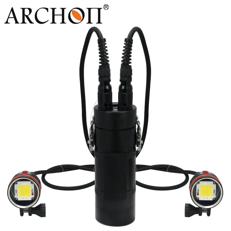 ARCHON WH108 DH102 камера для дайвинга видеосветильник 10000lm 26650 перезаряжаемый