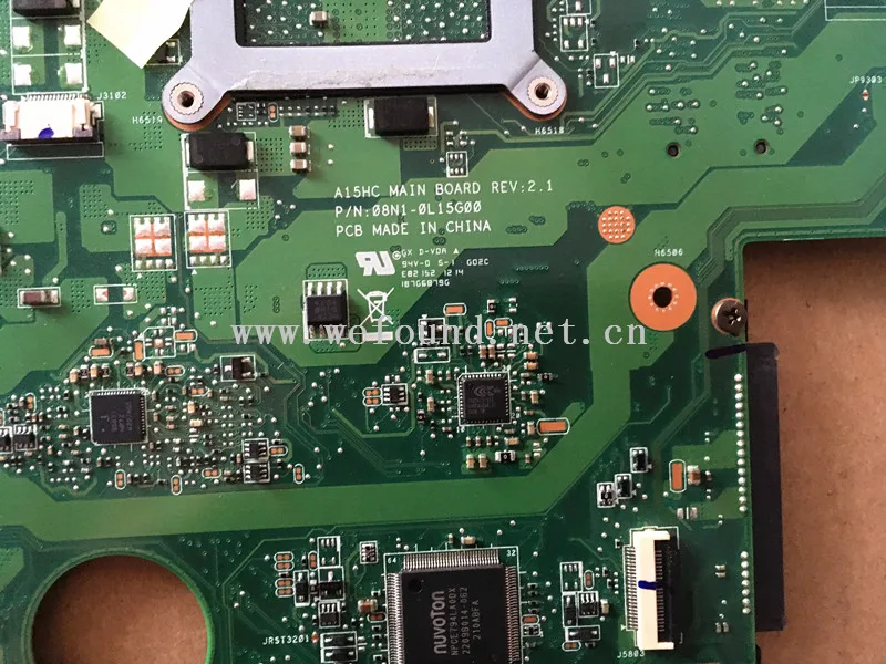 Материнская плата для ноутбука A15HC REV2.1 системная материнская плата полностью проверена