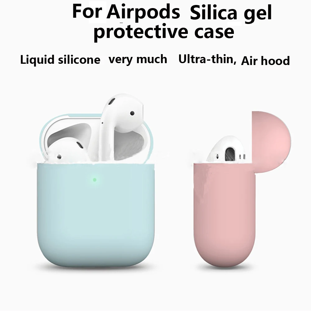 1 шт ТПУ силиконовый Bluetooth беспроводной Чехол для наушников Apple Airpods зарядная