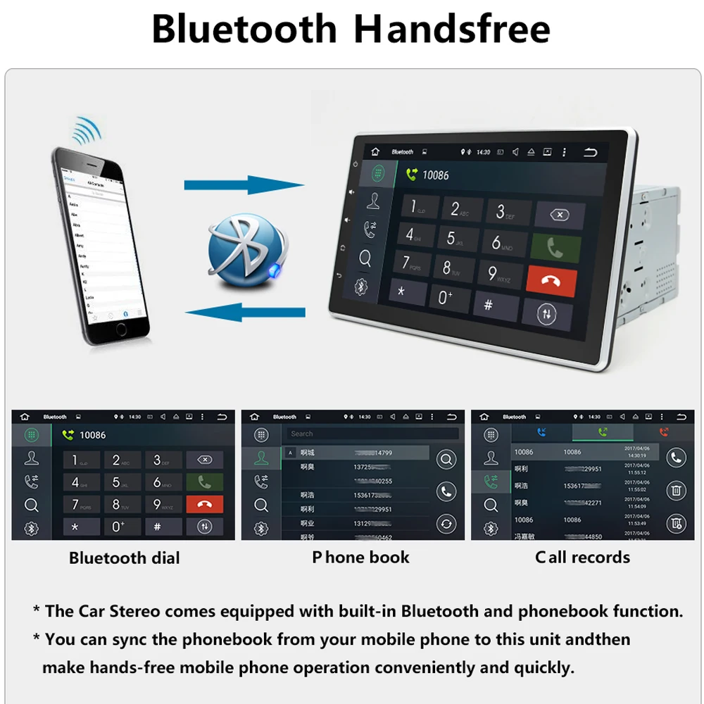 Junsun 10 1 "2 din Автомобильный dvd-радиоплеер Android gps навигация Bluetooth универсальный