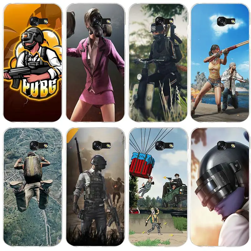 Мягкий ТПУ чехол для телефона Samsung Galaxy S2 S3 S4 S5 Mini S6 S7 S8 S9 S10 Lite Edge Plus Note 4 5 8 9 Shell Pubg Battle