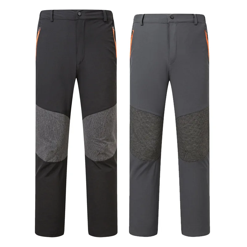 Outdoor Summer Mens Travel Pants Quick Dry Women Fishing Water Proof Hiking Pants Elastic Slim Climbing Trekking Sports Trousers