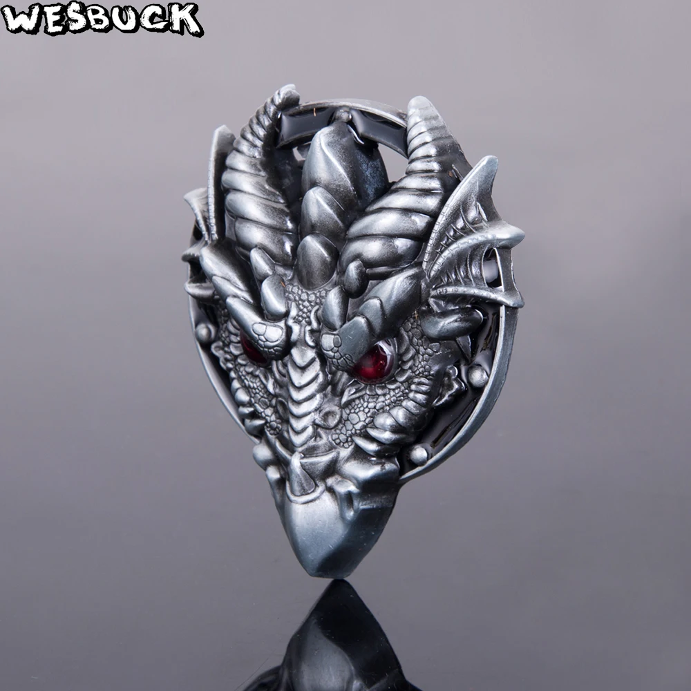 5 PCS MOQ WesBuck Brand Meltal Cool Belt Buckls For Men's Buckles Dinosaur Western Cowboy Cowgirl Boucle | Дом и сад