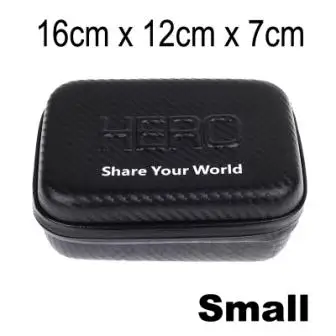 Портативный водонепроницаемый чехол для Xiaomi Yi 4K для Gopro Hero7 Hero6 Hero5 4 Hero8 SJCAM Sj4000 eken H9 аксессуары для спортивной камеры - Цвет: Small Bag