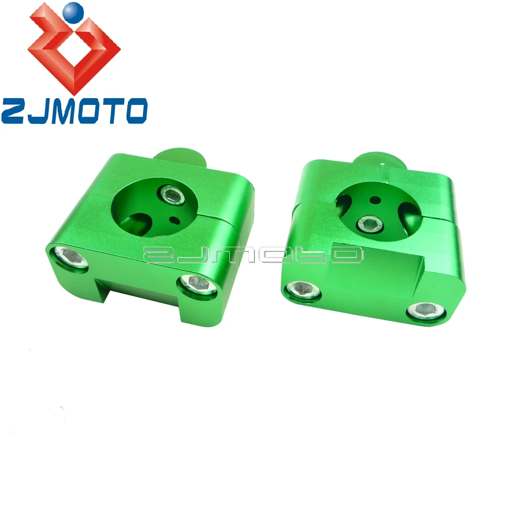 Переходники на руль мотоцикла 1 1/8 дюйма для Honda Yamaha Suzuki Motocross CNC алюминиевые 28 мм
