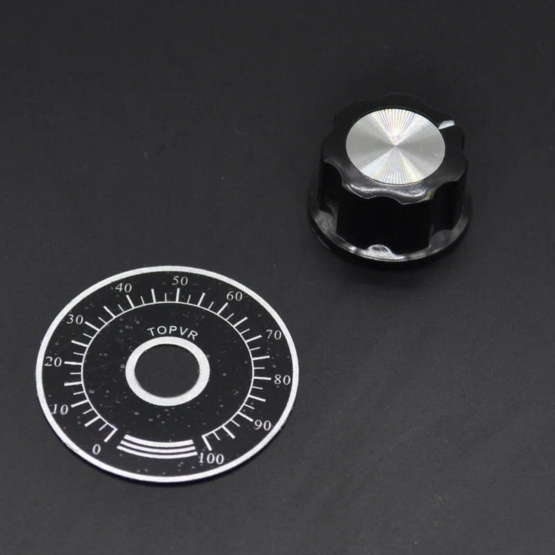 Шляпа с циферблатом потенциометра Ручка набора цифр лист + MF A03 шляпы|potentiometer with
