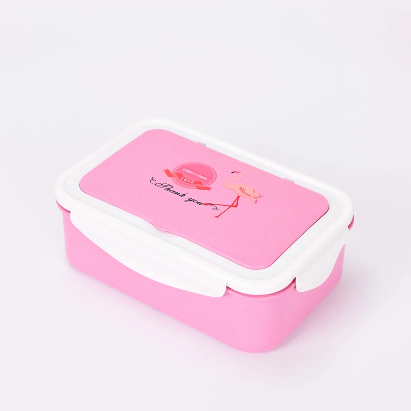 pink Ланч-бокс для контейнер для обеда ребенку в японском стиле, контейнер для еды 3 балки, ланчбокс для ланчбокса Loncheras Escolares Infantiles Lancheira Termica - Цвет: pink