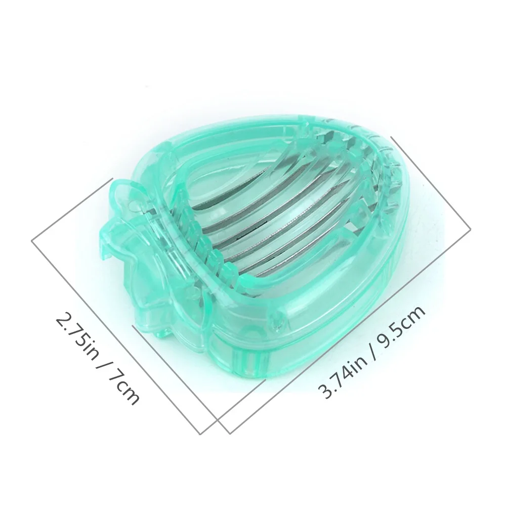 Кухонные гаджеты слайсер для клубники с лезвием из нержавеющей стали