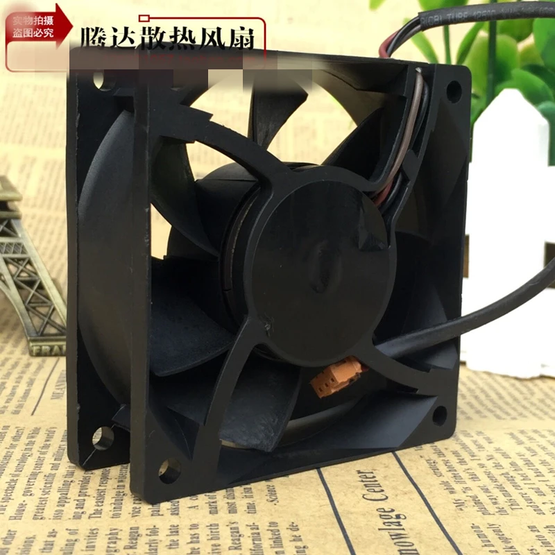 ANS все новые Semi CO AD07012DB257300 12V 0.30A 7 см 7025 двойной шарикоподшипник ветры вентилятора