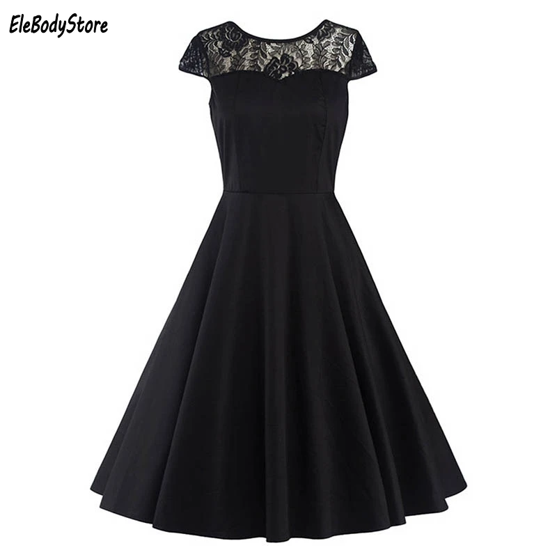 EleBodyStore новый летний Винтаж Платье 2018 для женщин vestidos платья повседневное кружево