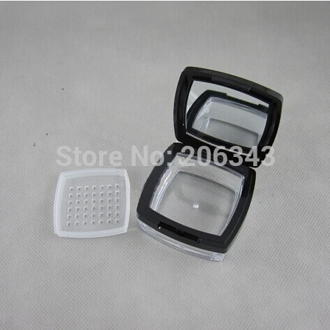 Банка для пудры 10 г с ситечком или чехлом мощный контейнер банка крема